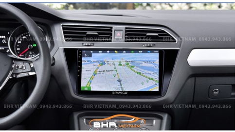 Màn hình DVD Android liền camera 360 xe Volkswagen Tiguan 20197 - nay | Bravigo Ultimate (6G+128G)  
